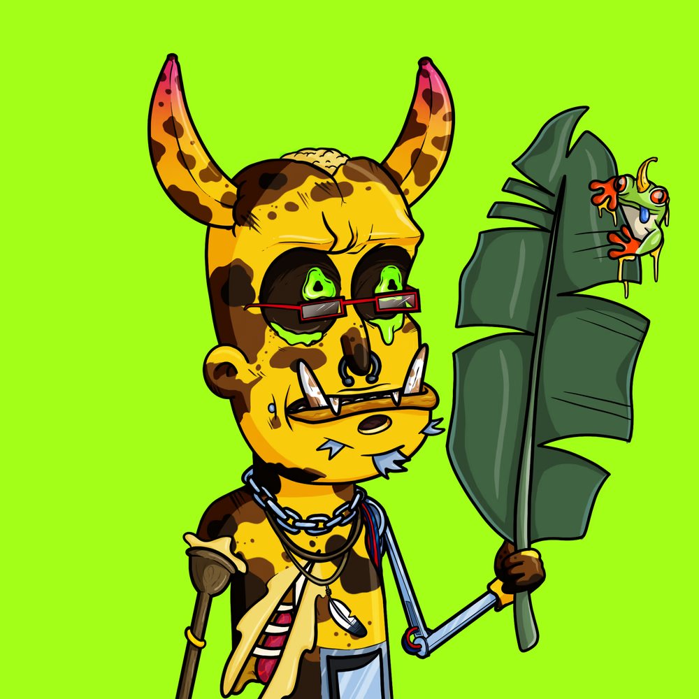 Currently only 14 SrBananos M1 listed to 69 $ETH 📈

M1 MINTED: 147/200 🧪🍌🧟‍♂️

#GodHatesNFTees #SrBananos #NFT #NFTCommunity #Crypto