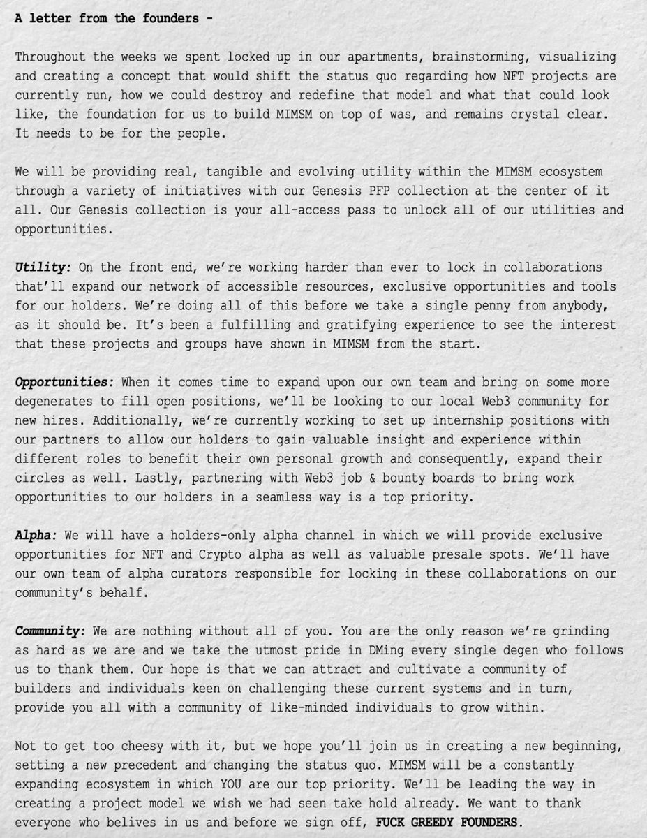 MORE DETAILS AROUND WHAT WE’RE BUILDING. WE APPRECIATE EVERY SINGLE ONE OF YOU.