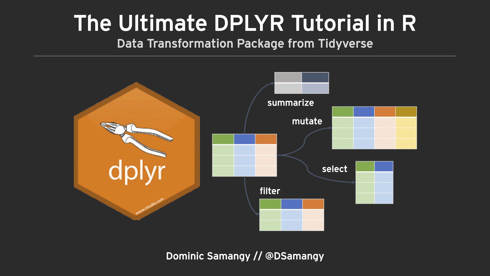 Data transformation with R