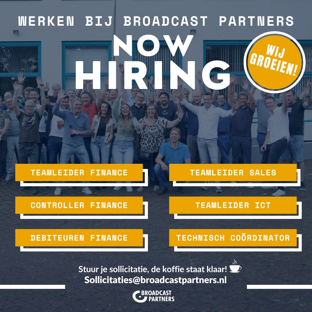 𝐎𝐩 𝐳𝐨𝐞𝐤 𝐧𝐚𝐚𝐫 𝐞𝐞𝐧 𝐩𝐥𝐞𝐤 𝐰𝐚𝐚𝐫 𝐣𝐢𝐣 𝐣𝐞𝐳𝐞𝐥𝐟 𝐤𝐚𝐧 𝐳𝐢𝐣𝐧? 𝐖𝐢𝐣 𝐳𝐨𝐞𝐤𝐞𝐧 𝐣𝐨𝐮! Wij zijn met ons bedrijf enorm aan het groeien én daarom zijn wij op zoek naar leuke collega's. Bekijk al onze vacatures op onze website! #vacatures