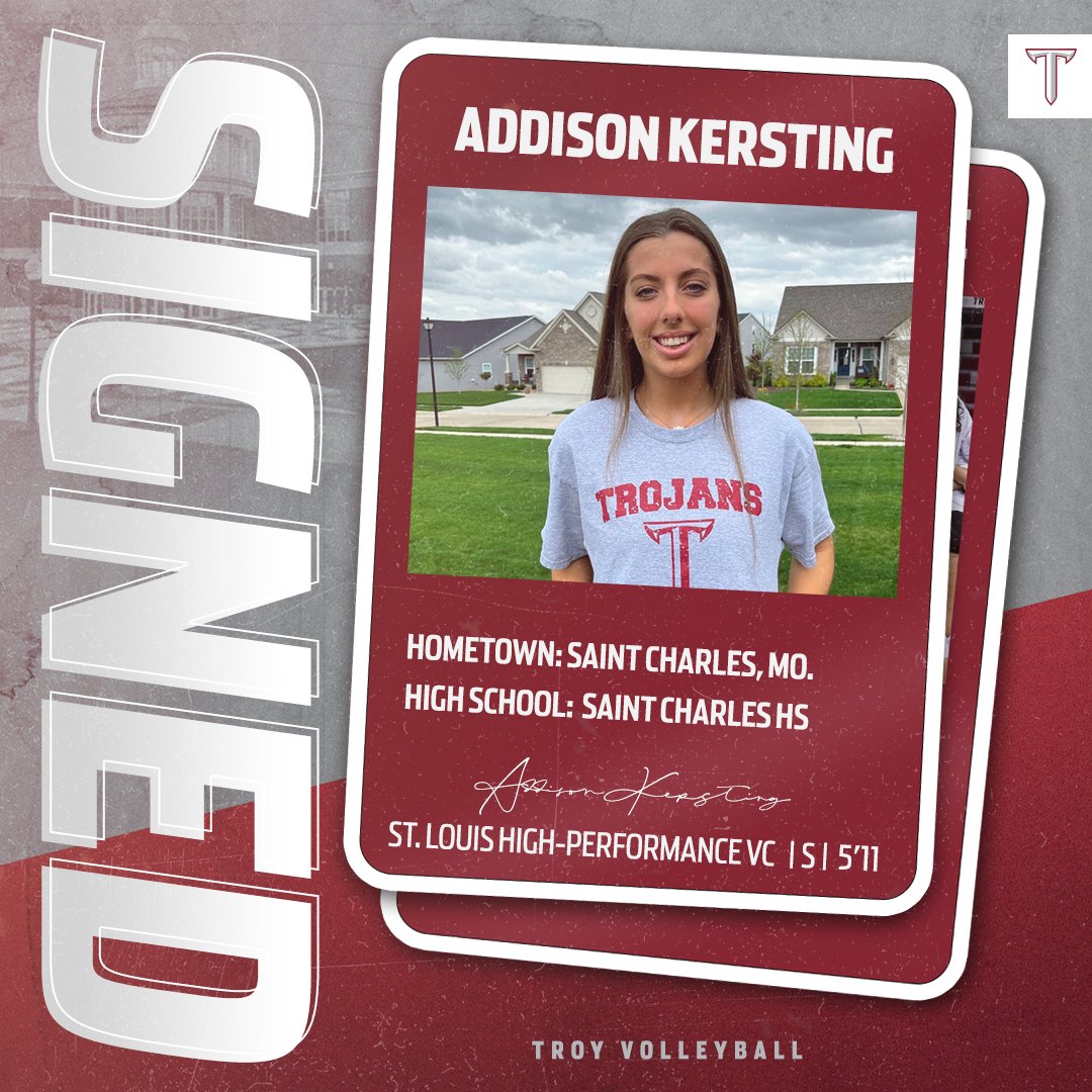 .<a href="/AddiKersting/">addi kersting</a> is here to help Build The Empire!

Welcome to Troy, Addison!

#BuildTheEmpire | #OneTROY ⚔️🏐