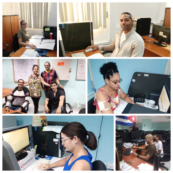 Todos los días son buenos para enaltecer la labor de nuestros jóvenes de #DesoftLaHabana en su labor profesional. Con su entrega y sacrificio aportan sus conocimientos en cada tarea o proyecto que se realiza.
#desoftlasolucionquenecesitas
