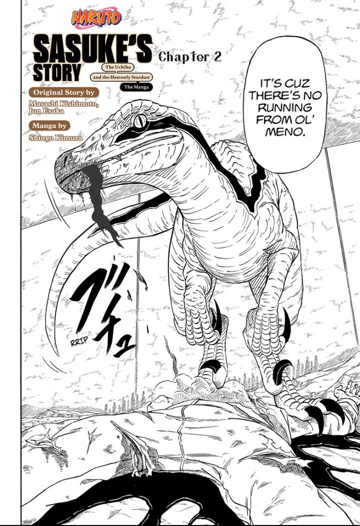 MrFizz2025's tweet photo. Sasuke retsuden chapter 2!!!!! https://t.co/WdSOTHCDUk