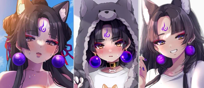 every noi i draw she looks different la mao  