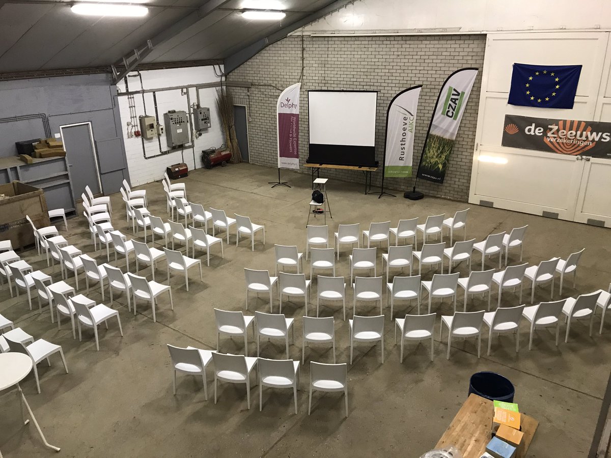 Anneleen (@anneleenriemens) on Twitter photo Alles staat klaar voor de #klimaattop morgen 🌱Of uh.. voor de #bodemdag 
Iedereen is iig morgen van harte welkom op Rusthoeve om over de bodem en/of het klimaat te praten 😄
<a href="/Proefboerderij/">Rusthoeve</a> @CZAVvoorboeren <a href="/DelphyAkkerbZW/">Delphy Akkerbouw ZW</a> Alles staat klaar voor de #klimaattop morgen 🌱Of uh.. voor de #bodemdag 
Iedereen is iig morgen van harte welkom op Rusthoeve om over de bodem en/of het klimaat te praten 😄
<a href="/Proefboerderij/">Rusthoeve</a> @CZAVvoorboeren <a href="/DelphyAkkerbZW/">Delphy Akkerbouw ZW</a>