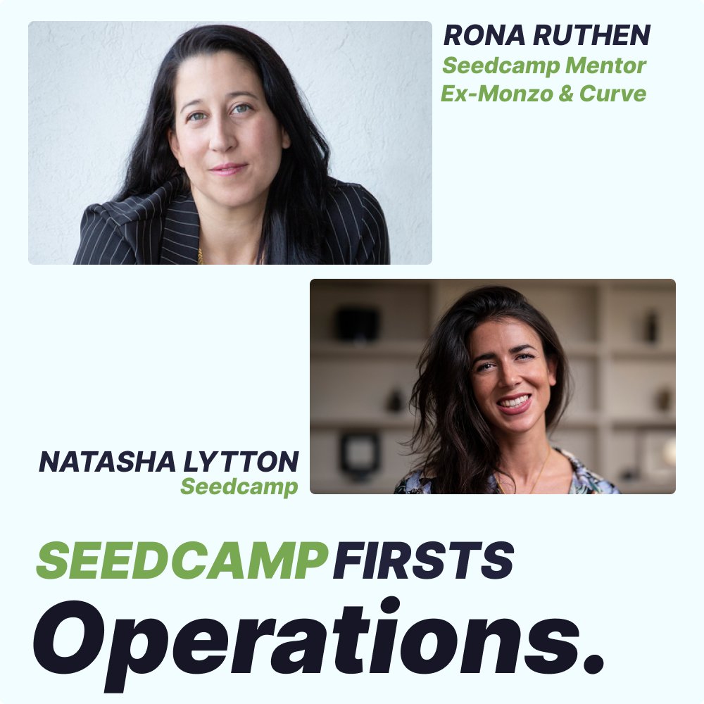 seedcamp's tweet photo. Do you need customer operations as an early-stage startup?
ποΈ In our latest edition of #SeedcampFirsts, FinTech veteran @RonaRuthen shares her key learnings from setting up customer operations at Monzo, Curve a.o, in conversation with @Natashalytton
https://t.co/IbpANUSiKA https://t.co/wyj9pWS3PB