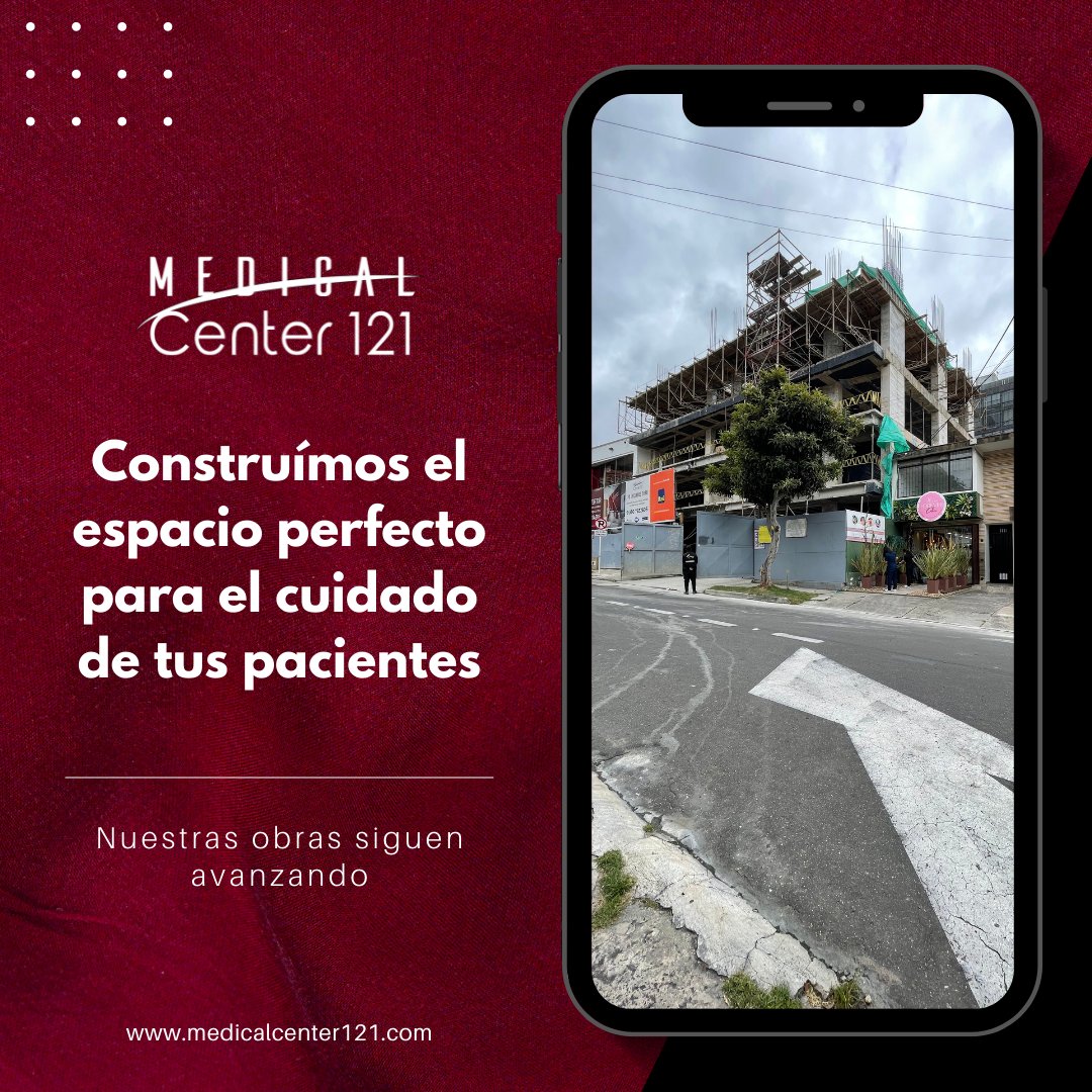 medcenter121's tweet photo. Al norte de Bogotá, en el sector de Usaquén, Medical Center 121 tiene el espacio que necesitas.

Desde 29 m2, 8 tipos de consultorios, salas de espera, parqueaderos, terraza con deck, local comercial, ascensores, y mucho más.

Contáctanos:
📲 317 5166096 - 350 7832606 https://t.co/tSWfTAIsGX