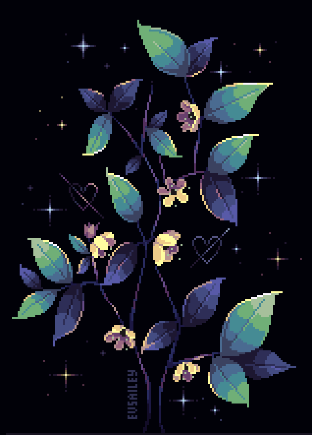 evsailey's tweet photo. I love pixel flowers and I'm practicing in drawing characters🌺✨
#artistsontwitter https://t.co/FoyBpcoAjq