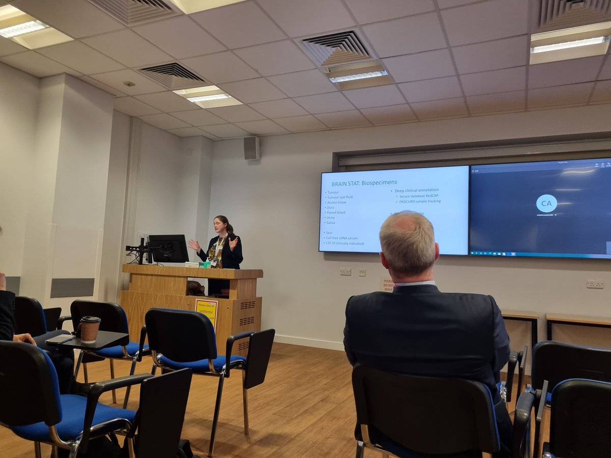 UHB Neurosurgery (@uhbneurosurgery) on Twitter photo Our November <a href="/UHBNeurosurgery/">UHB Neurosurgery</a> Dragons Den showcasing research/audit work in the department is underway. Kicking off with Ms Victoria Wykes talking about developing a precision medicine approach in neuro-oncology! #neurosurgery <a href="/UHBResearch/">UHB Research</a> <a href="/uhbtrust/">University Hospitals Birmingham</a> 1/ Our November <a href="/UHBNeurosurgery/">UHB Neurosurgery</a> Dragons Den showcasing research/audit work in the department is underway. Kicking off with Ms Victoria Wykes talking about developing a precision medicine approach in neuro-oncology! #neurosurgery <a href="/UHBResearch/">UHB Research</a> <a href="/uhbtrust/">University Hospitals Birmingham</a> 1/