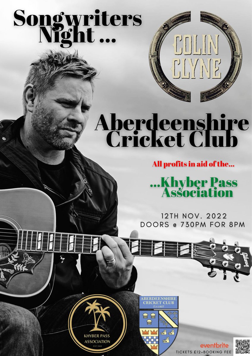 #Aberdeen #AberdeenEvents #ABERDEENSHIRE  Aberdeen is trending... so be sure and book your tickets for upcoming charity concert this Saturday!
Catch <a href="/colinclyne/">Colin Clyne</a> performing <a href="/AberdeenshireCC/">AberdeenshireCC</a> all for  <a href="/kpaAberdeen/">KPA</a> #charity for the #children of Aberdeen
LINK:
eventbrite.com/e/colin-clyne-…