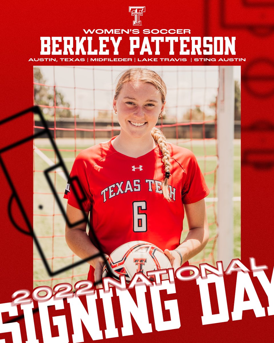 Signed, Sealed and Delivered! 🖊️

Berkley is officially a Red Raider! 

#WreckEm