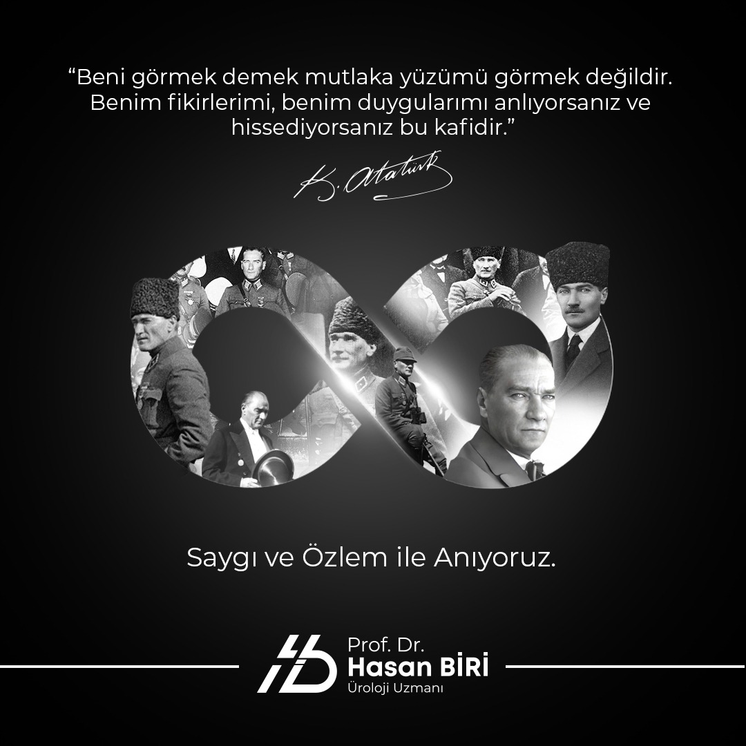 Vefatının 84. yıl dönümünde Cumhuriyetimizin banisi Gazi Mustafa Kemal Atatürk ve silah arkadaşları ile tüm aziz şehitlerimizi rahmetle, kahraman gazilerimizi minnetle anıyorum.