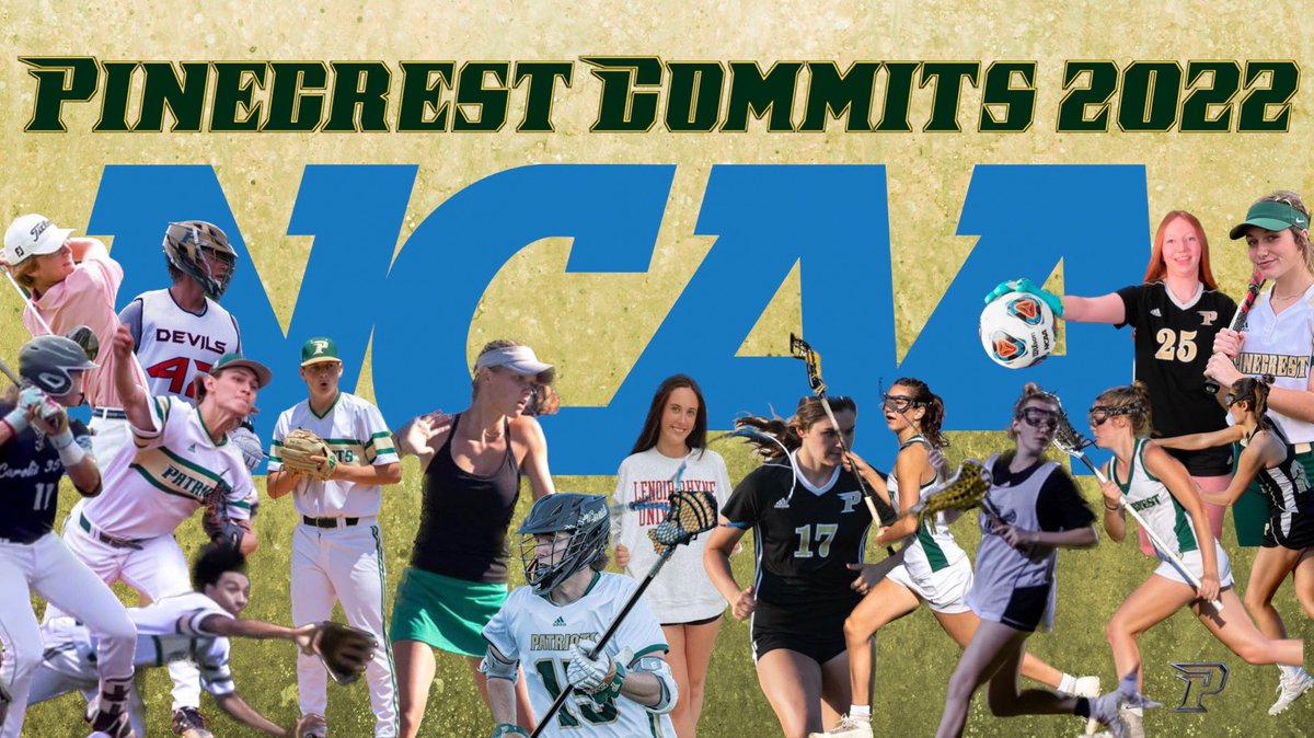 Signing Day 2022!! 16 Patriots Sign their NLI today at 2:15. #PCPR1DE