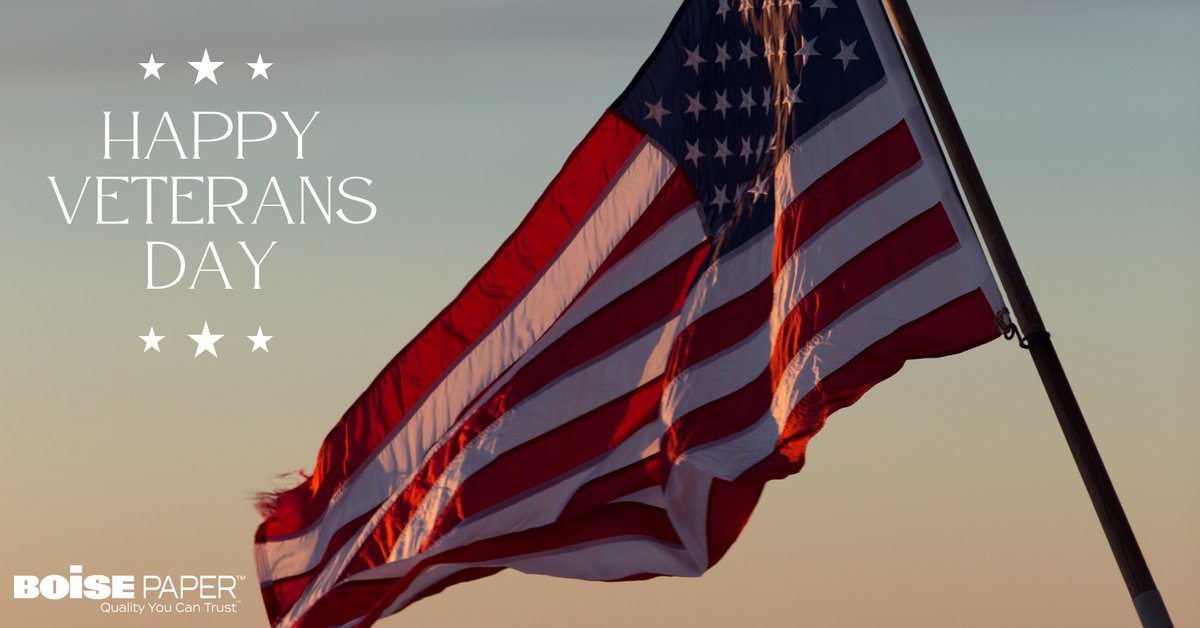 To all those who have served, and those who continue to serve - Happy Veterans Day!