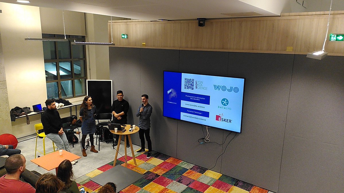 40 personnes ce soir au meetup <a href="/LyonDataScience/">Lyon Data Science</a>