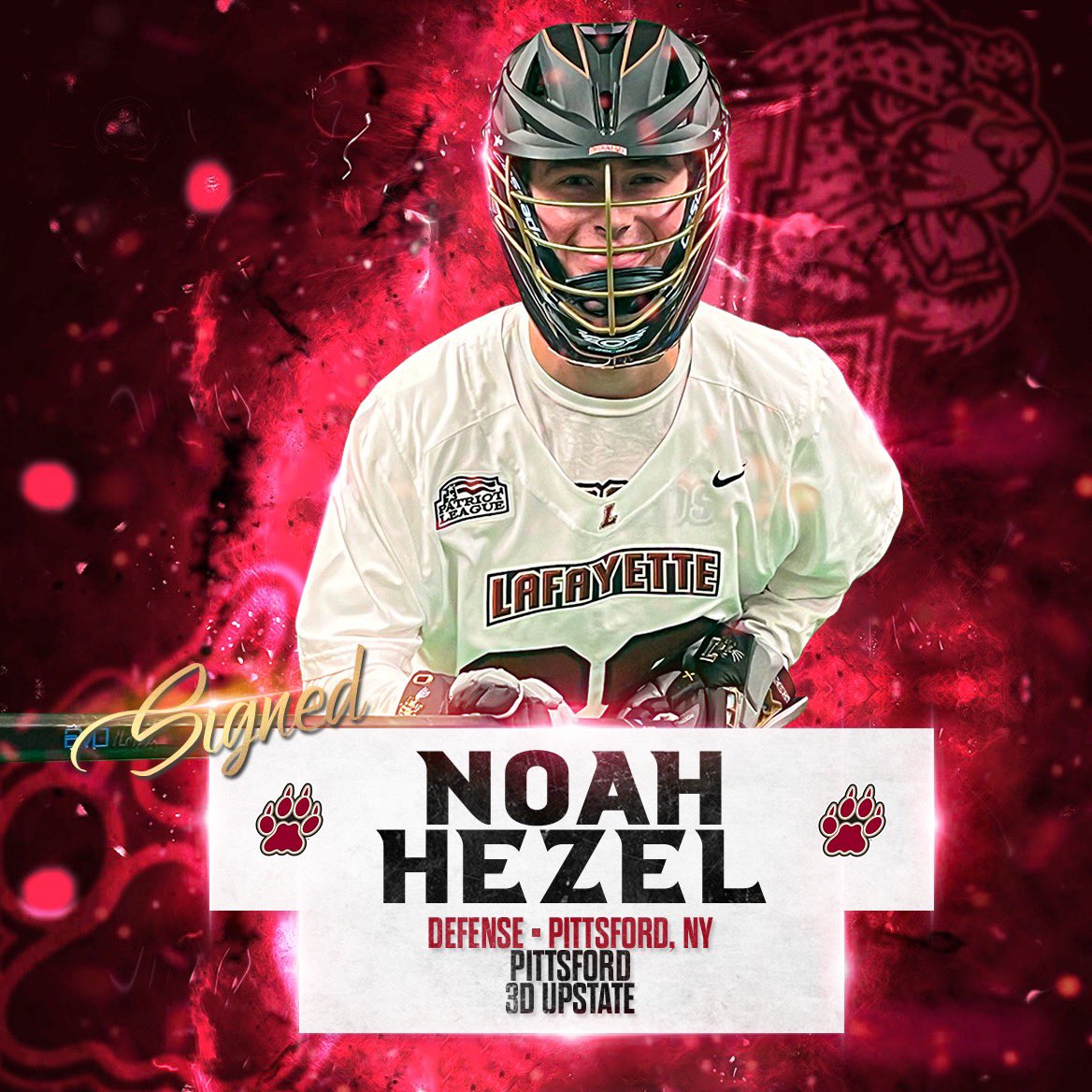 HezelNoah's tweet photo. Excited to make it official! @LafayetteMLAX https://t.co/k23K1vm33E