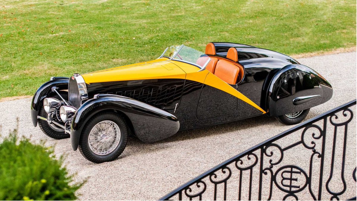 InfoAutoAr's tweet photo. El Bugatti Type 57 Roadster Grand Raid Usine es digno de admiración 👉 https://t.co/ECo5Yp2Tde
se diferencian de versiones como el Type 57SC Atlantic y el Type 57S Atalante por sus alas aerodinámicas.
#infoauto #bugattitype57 https://t.co/sX6Z8maakr
