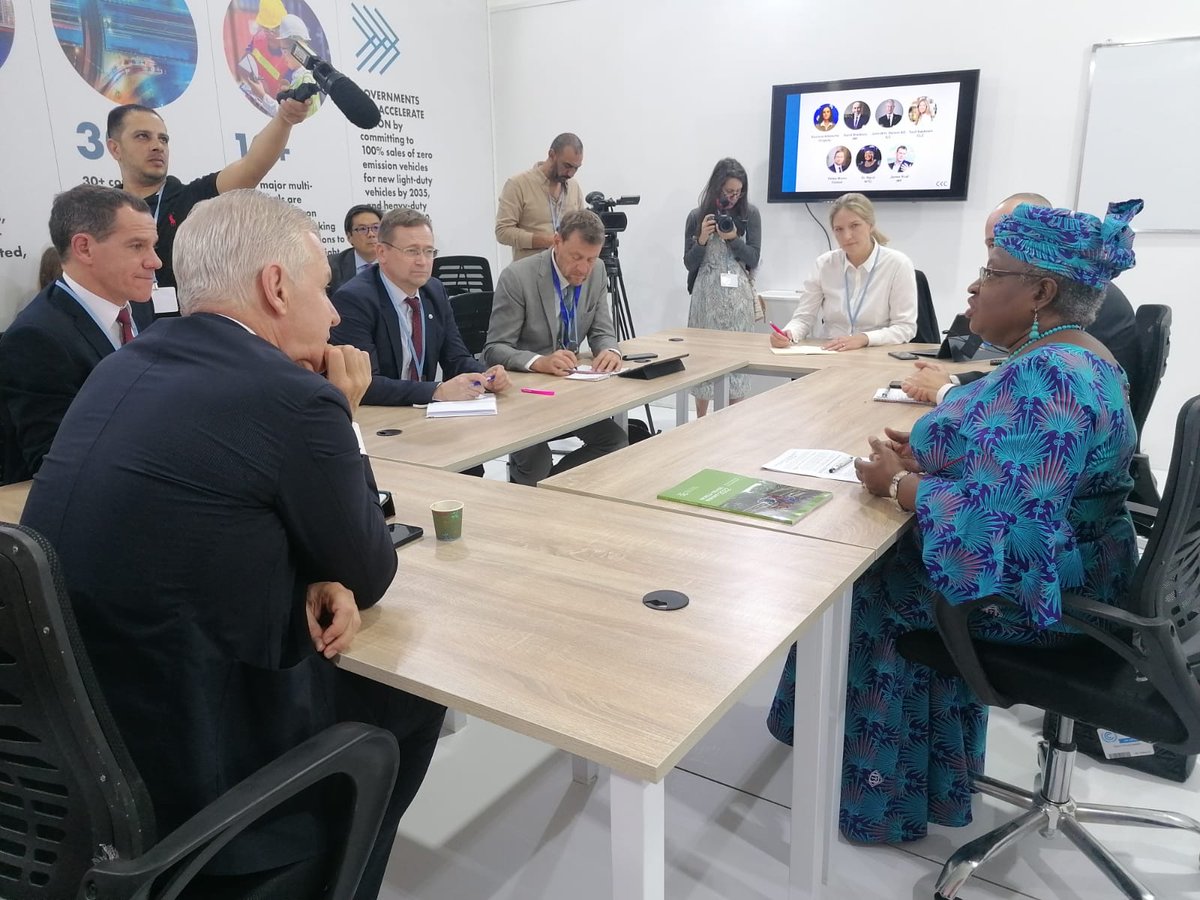 CallOnCarbon (@call_carbon) on Twitter photo Today was an important day for Call on Carbon and ramping up investments and carbon pricing. At the #COP27, we had a great discussion with amazing
<a href="/NOIweala/">Ngozi Okonjo-Iweala</a>
,
<a href="/ICCSecGen/">John W.H. Denton AO</a>
,
<a href="/pekkamoren/">Pekka Morén</a>,
<a href="/Tuulikas/">Tuuli Kaskinen</a>
#CarbonMarket #CallonCarbon Today was an important day for Call on Carbon and ramping up investments and carbon pricing. At the #COP27, we had a great discussion with amazing
<a href="/NOIweala/">Ngozi Okonjo-Iweala</a>
,
<a href="/ICCSecGen/">John W.H. Denton AO</a>
,
<a href="/pekkamoren/">Pekka Morén</a>,
<a href="/Tuulikas/">Tuuli Kaskinen</a>
#CarbonMarket #CallonCarbon