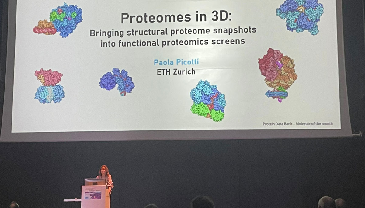 SNE_ChemBio's tweet image. Today’s afternoon #ISCB2022 session begins with the talk of Prof. Paola Picotti @IMSB_ETH on how a global readout of protein structure can detect various types of protein functional alterations. 
#Proteomes in 3D!