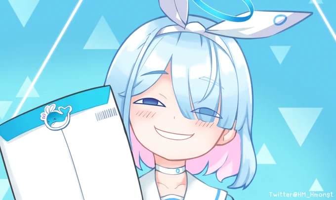 390 => 1 Saki400 => 2 MiyakoArona smiling at me 𓁹‿𓁹 