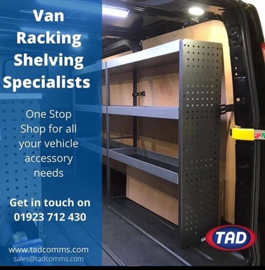 Did you know we specialise in van racking and shelving? Call or email us today for your FREE quote! sales@tadcomms.com 01923-712430 #tadcommunications #vanlife #vanrackingsolutions #vanshelving #metal #plywood