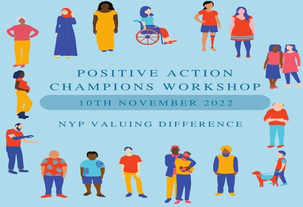 Last preparations for our exciting internal Positive Action Champions CPD day tomorrow. We value difference at NYP and are committed to improving our education and training. We will also be having an input from all the Staff Networks supporting our workforce @NYP_ACE @NYP_LGBT