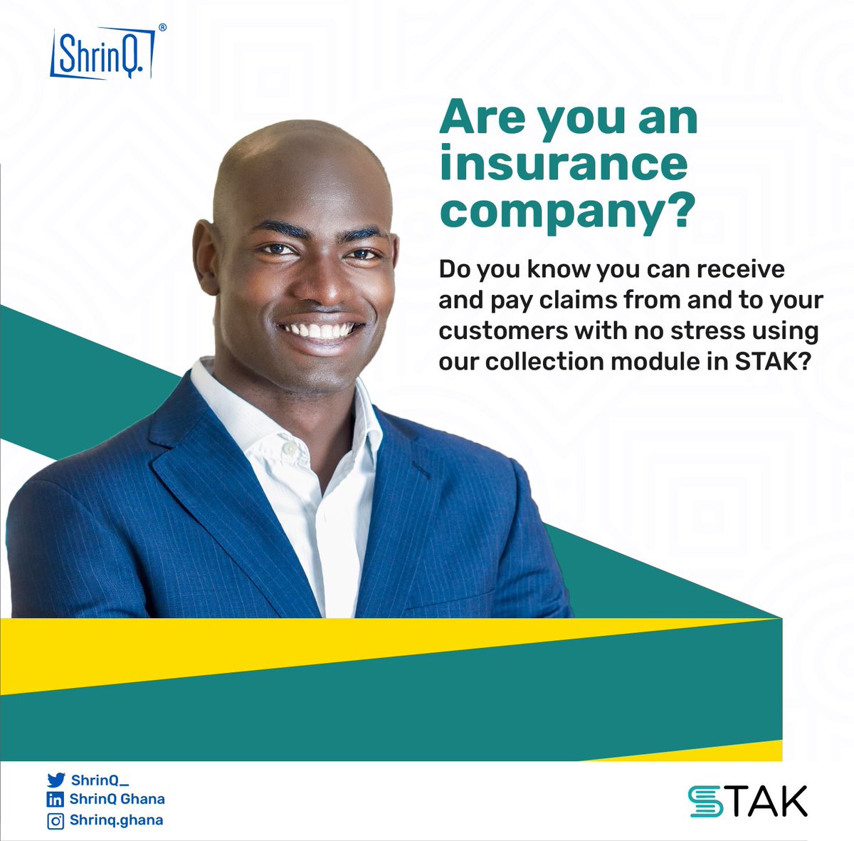 shrinqghana's tweet photo. Don’t be left out!!!
Contact ShrinQ Ghana today.
📞0240112912/ 0557300736
#shrinqghana
#stakerp
#digitalinnovation
#digitalization
#softwaredeveloper
#ghanatechsummit
#technology
#paperless
#softwaresolutions
#innovativesolutions
#paperlesswithstakp https://t.co/ddPr6YNjZL