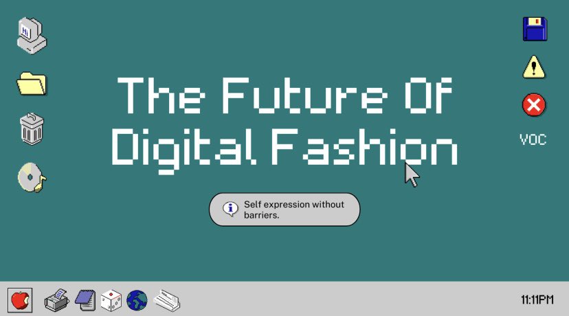 VOCPHILLY's tweet image. Tune into our latest article! 🧩

Read about the future of digital fashion and why it’s going to be revolutionary 👇🏼

medium.com/@ItsVOC/the-fu…