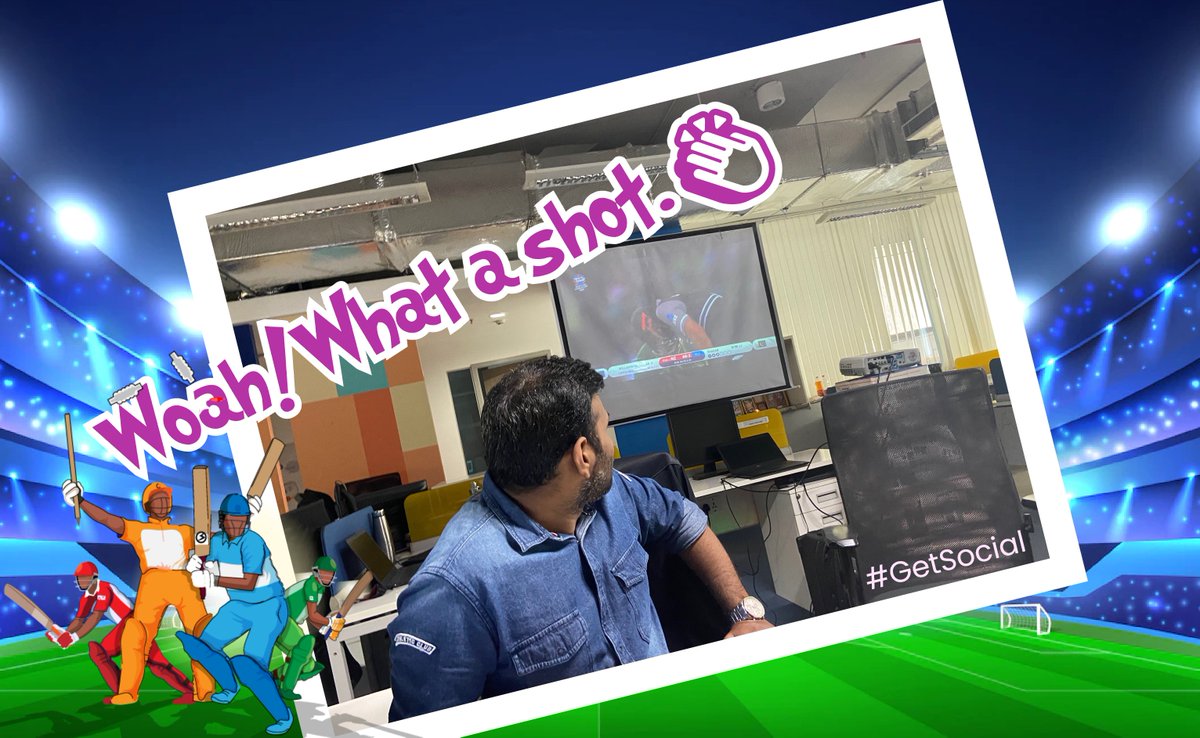 Digital_Harbor's tweet photo. Who doesn’t like cricket? Especially when it is a T20 World Cup. #DigitalHarborInc is broadcasting a #FunAtWork #T20 #Cricket Match at the India Office on the 9th &amp; 10th of November 2022. 
Follow #getsocial for more quirky updates.

#Day1 https://t.co/WqDA20J8wK