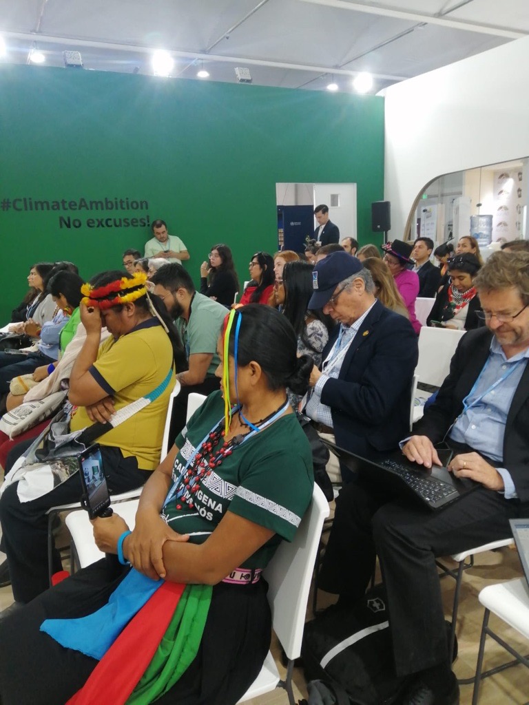 WWF_Belgique's tweet photo. ⚠️Eviter le point de non-retour en #Amazonie: lancement officiel, hier au pavillon du @WWF
à la #COP27, du rapport Amazonie Vivante 2022 #LivingAmazon.
🌳18% des forêts amazoniennes ont été entièrement perdues et 17% de+ sont dégradées. https://t.co/LDXHDmp4r3