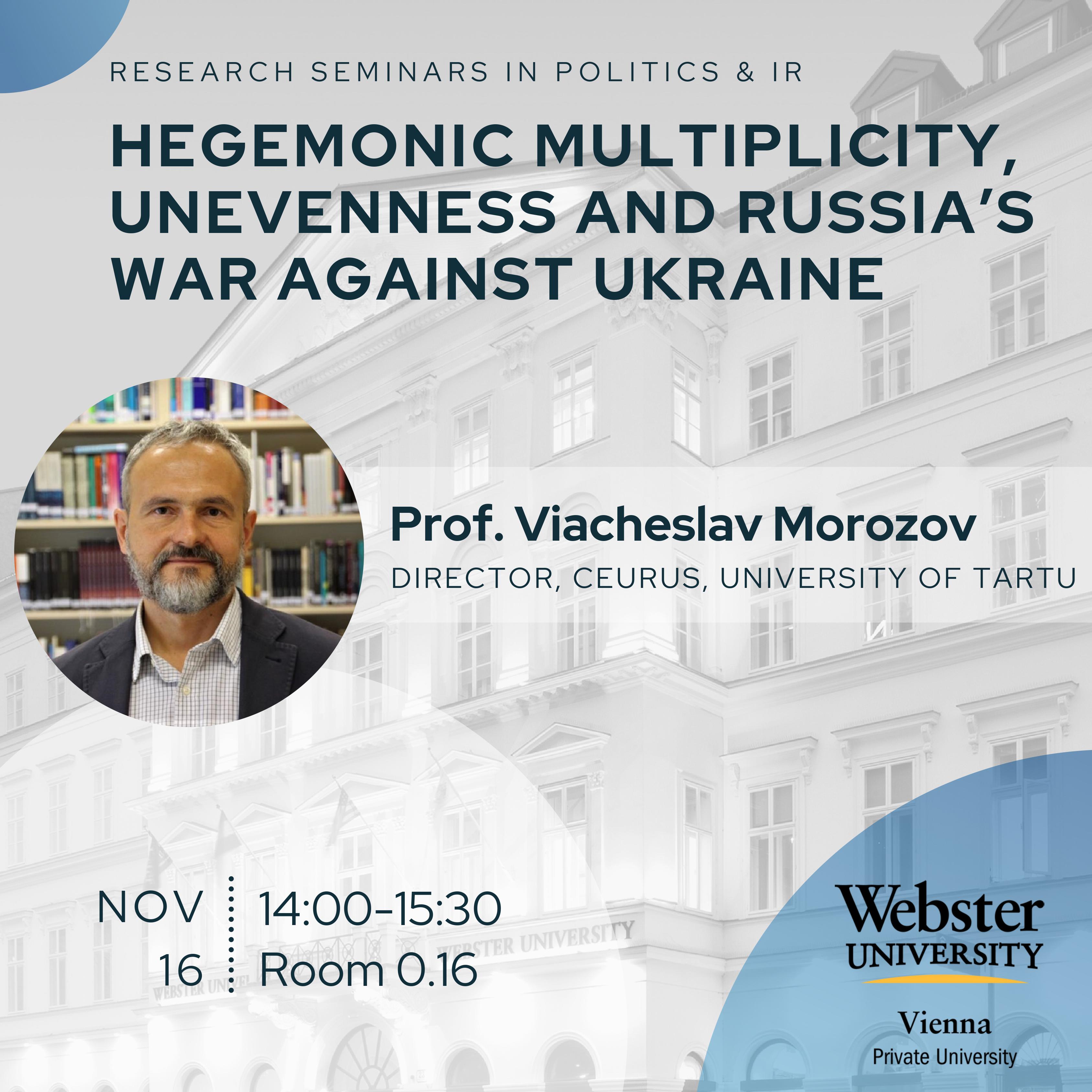 Professor Spotlight: Dr. Anatoly Reshetnikov