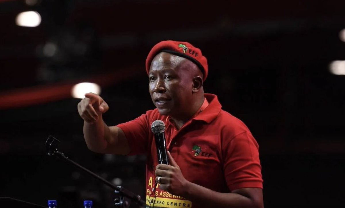 News24's tweet photo. JUST IN | Human Rights Commission finds Malema's statements are incitement of violence, hate speech

https://t.co/92yAYDElel https://t.co/21OyU1OpGs
