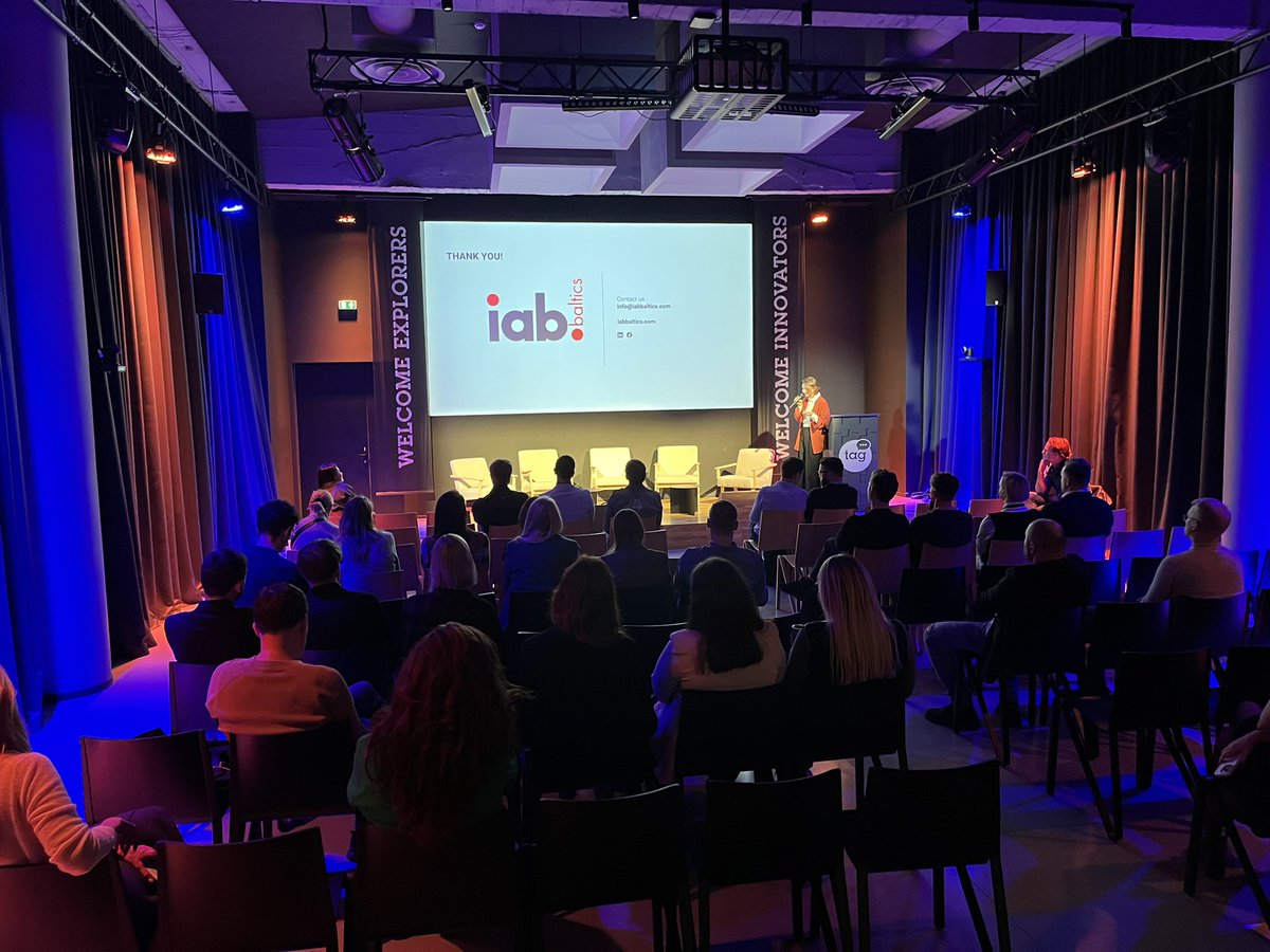 SharasShare's tweet photo. @iab Baltics #launchevent happening in #Vilnius #Lithuania  🚀🚀🚀 https://t.co/a4T1aY6PDU