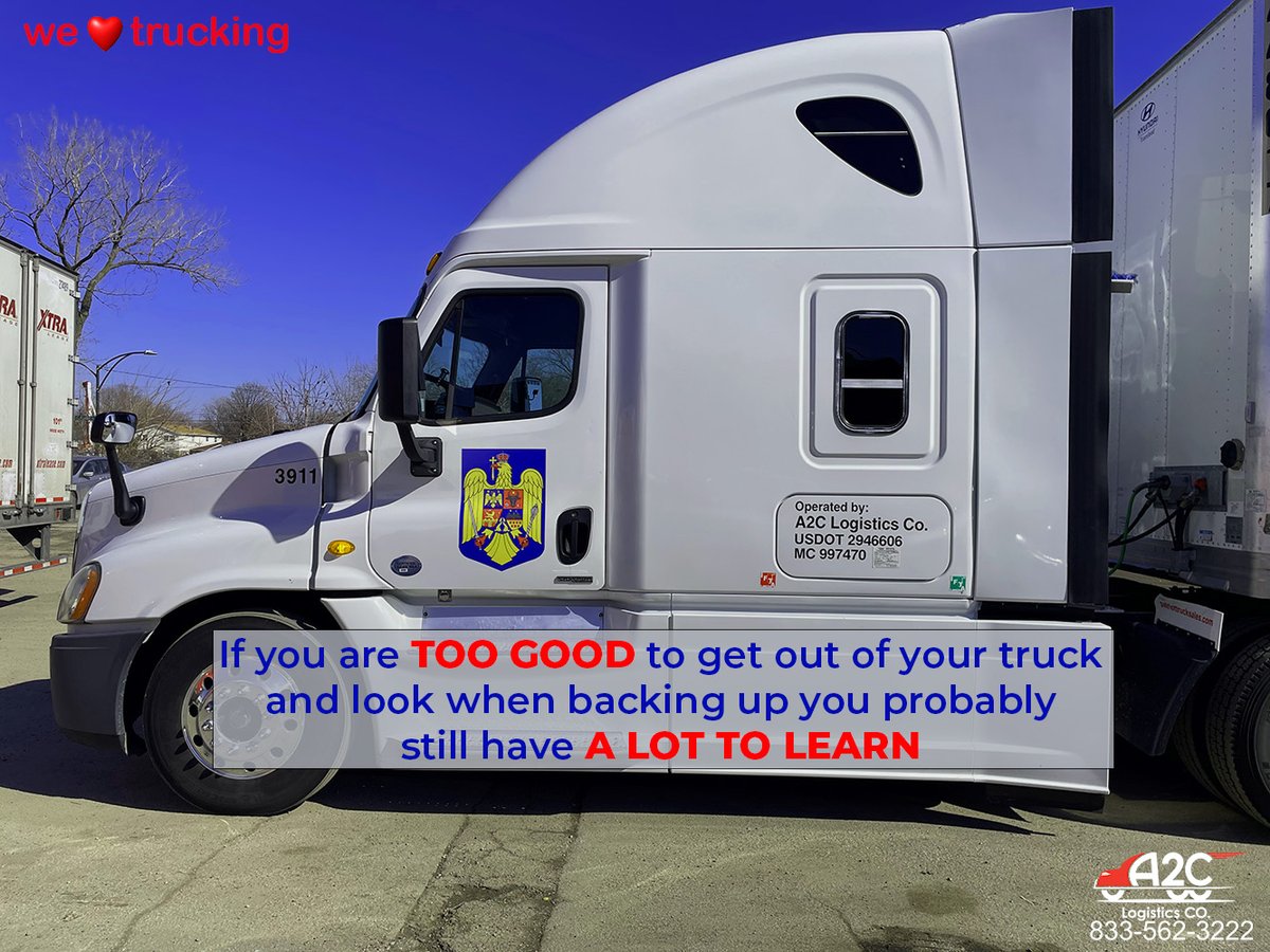 A2cKevin's tweet photo. Good morning #truckers! Have a great #trucking day! 
.
.
#a2clogisticsco #owneroperator #semitruck #dispatchservice #diesel #linehaul #sleeperberth #personalconveyance #usatrucking #owneroperatorjob #spreadaxle #semitrailer https://t.co/NQyNj342IM