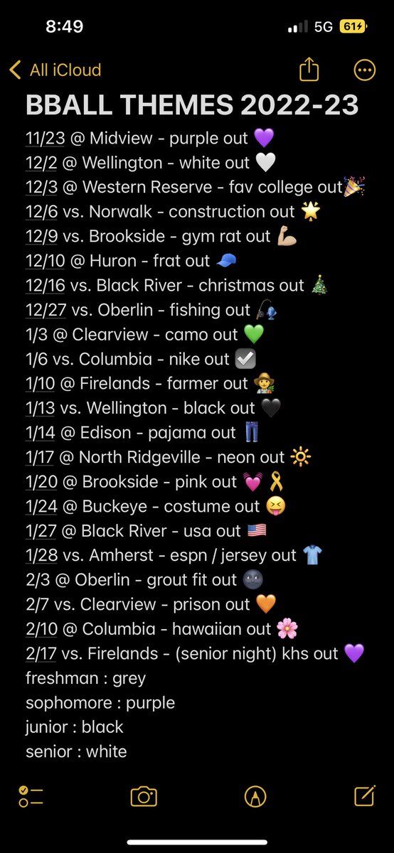 here are the 2022-23 themes for basketball season !! go cats 💜