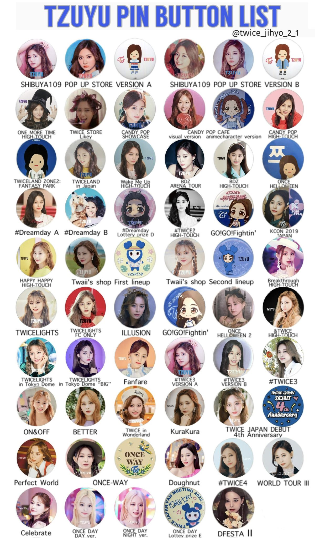 TWICE ツウィ 缶バッジ まとめ売り バラ要相談 TWICE ツウィ 缶バッジ 9個 まとめ売り セット - メルカリ