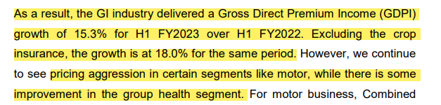 suru27's tweet photo. #GeneralInsurance Hope squeeze of PE money will bring some discipline to pricing, auto is the segment where lot of new gen insurance operators are playing if I am not wrong
#concallhighlights @ScientificInve6 https://t.co/Xr4eFRMo8O