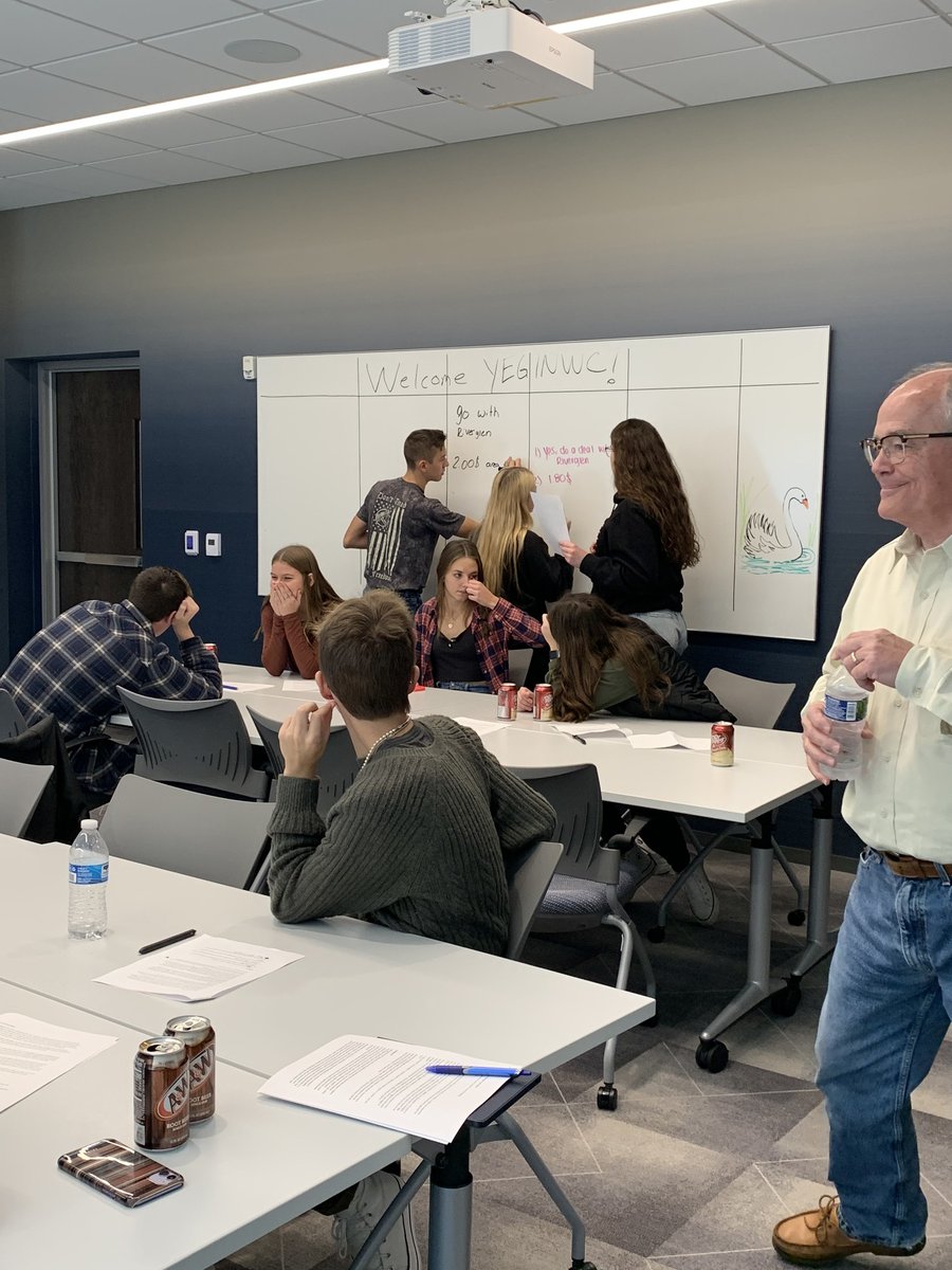 The students of #yegINwc (aka the Square One Developers) were back at it last week working with MPS Egg Farms on a case study that challenged them to weigh the importance of business relationships with profit. 

Stay tuned for what the #yegINwc have in store for next month!