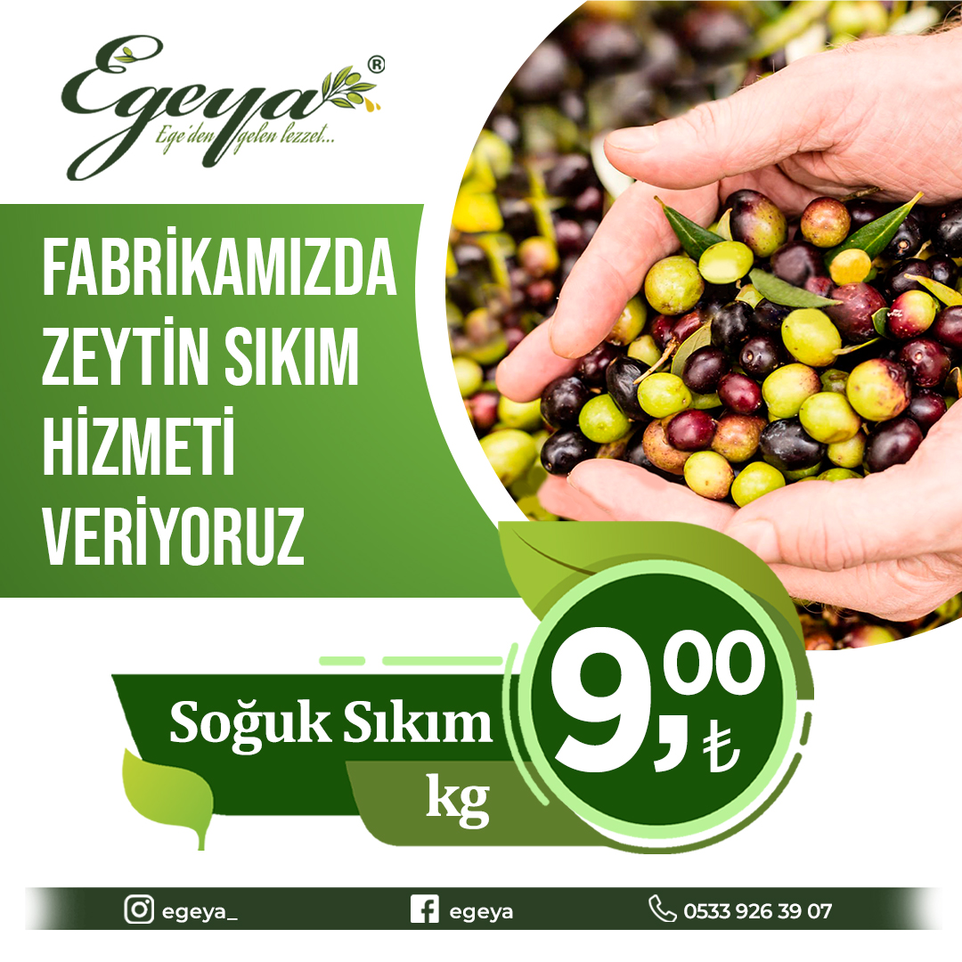 egeya_'s tweet photo. Fabrikamızda zeytin sıkım hizmeti vermeye devam ediyoruz.
İletişim:0533 926 39 07
#zeytin #alım #doğal #zeytinyagi #egeya https://t.co/398UCyZiac