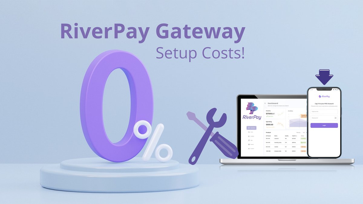 riverpay_io's tweet photo. Installing RiverPay in your online and physical stores gives you ZERO set-up costs!
Easily download the app, sign-up, and integrate the plug-ins or POS machines in your stores!
Interested? Visit RiverPay, now. https://t.co/l6HnGPNnYo
#riverpay #easypay #cryptocurrency https://t.co/iGcbVv8uuy