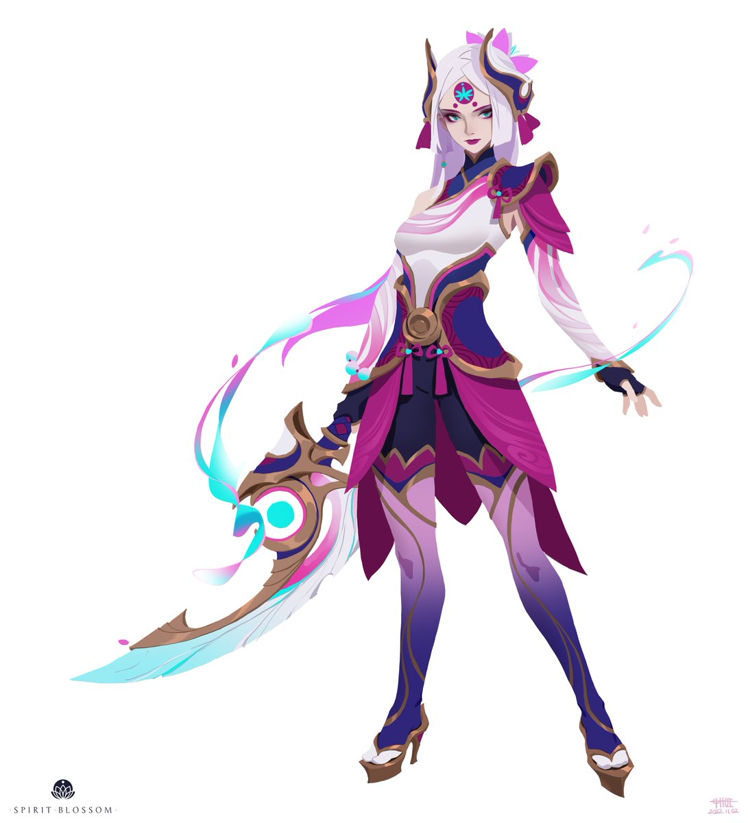 SPIRIT BLOSSOM DIANA FANART