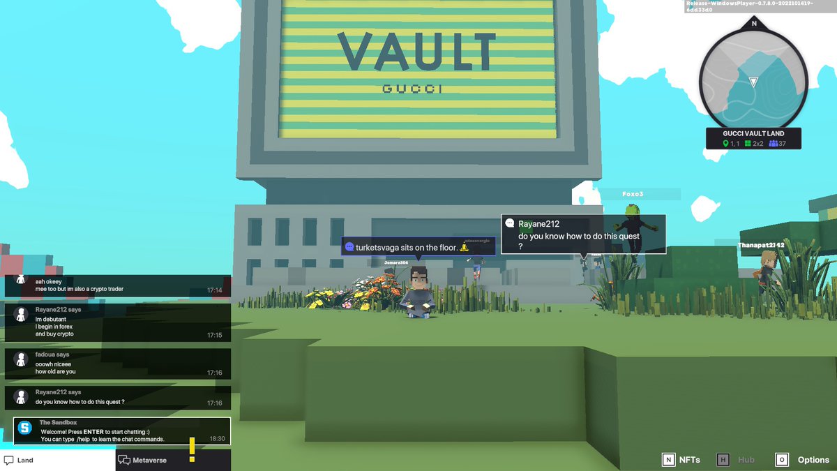 gkvk_7's tweet photo. @TheSandboxGame 🍓 #GucciVault in  #TheSandbox https://t.co/Chy28GqhYZ