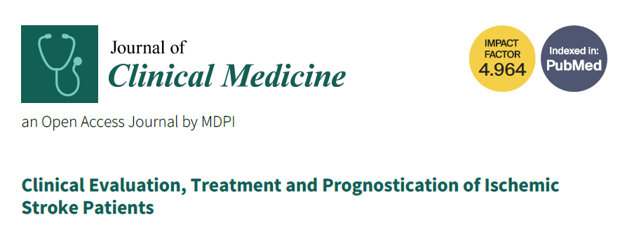 Welcoming submissions to this new special issue which I am guest editing.

Clinical Evaluation, Treatment and Prognostication of Ischemic Stroke Patients mdpi.com/si/147637 #mdpijcm via <a href="/JCM_MDPI/">JCM MDPI</a>