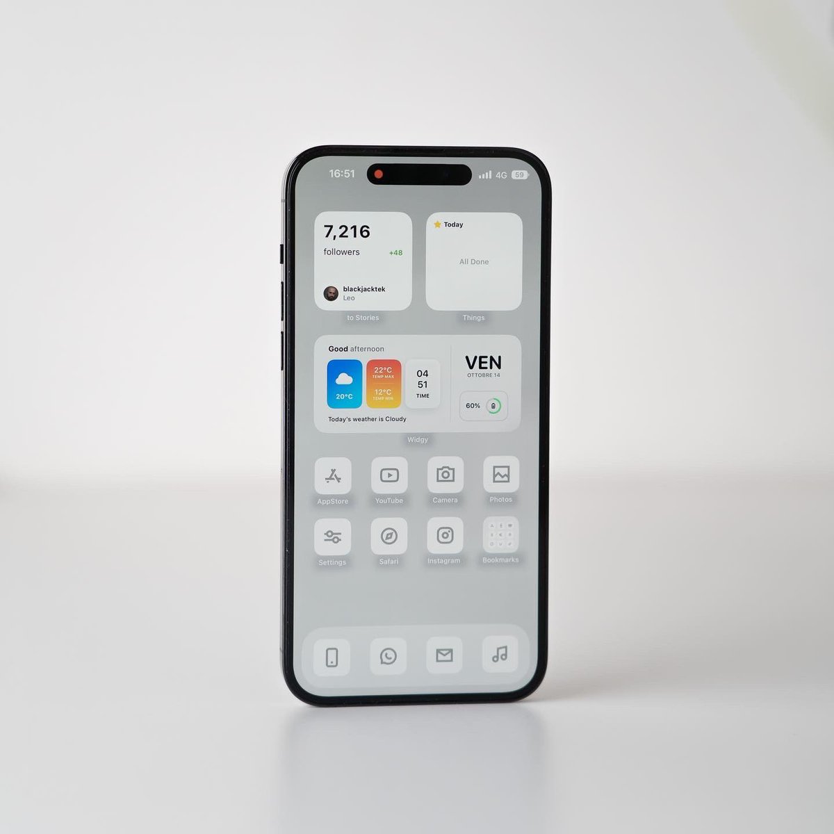 _BlackjackTek_'s tweet photo. My current #iPhone14Pro Set Up g 4
What's yours? #OS16 #iPhone
#Wallpapers https://t.co/hFihJrt3VH