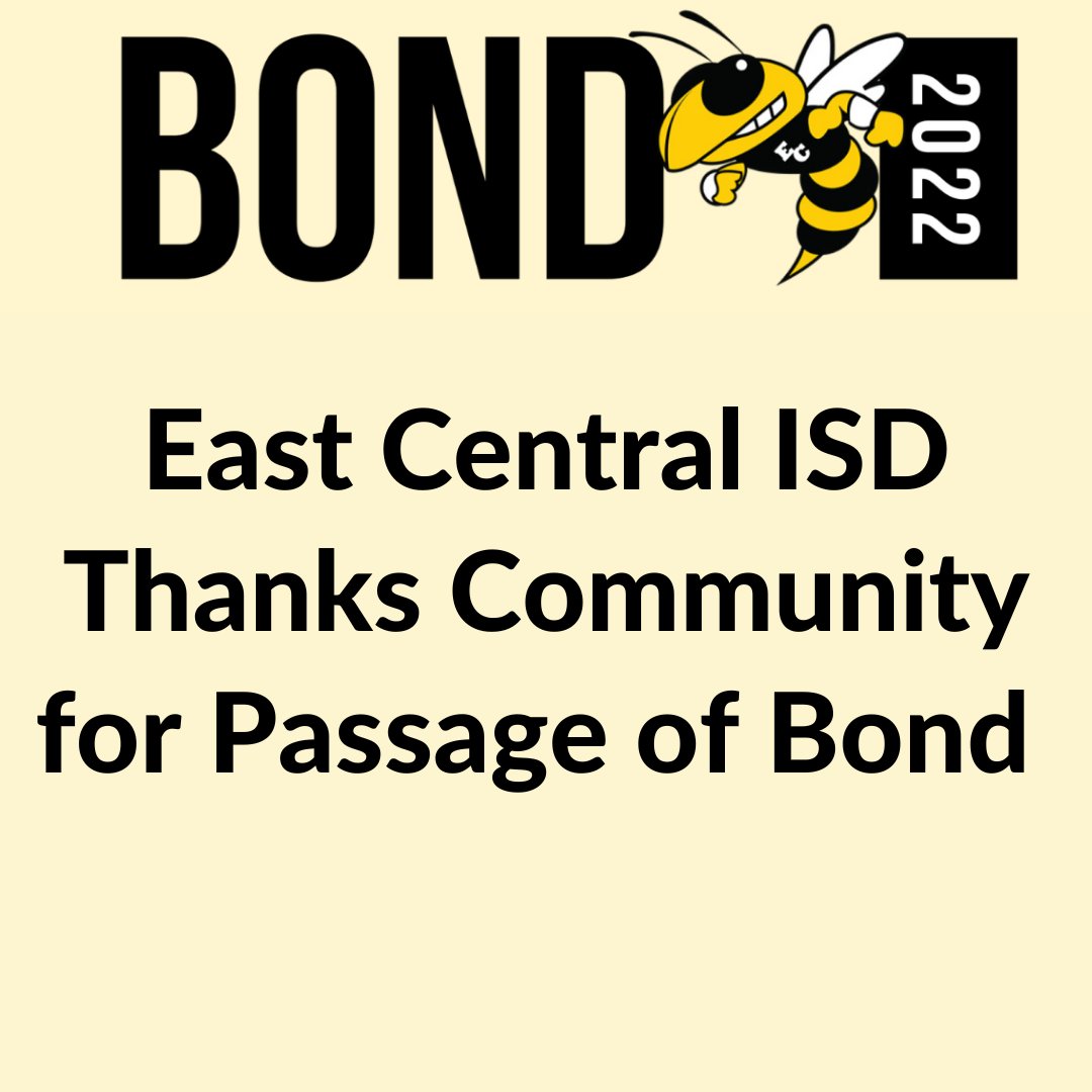 East Central ISD tweet media