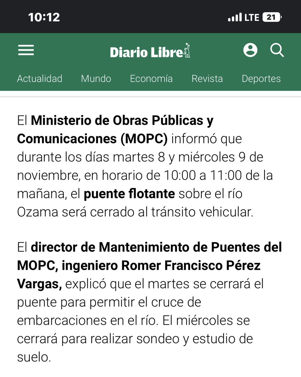 Layube's tweet image. Pero porqué dijeron que iban a cerrar el puente a las 10 de la mañana oh sorpresa lo cerraron antes carajo demen razón ⁦⁦@RDMOPC⁩