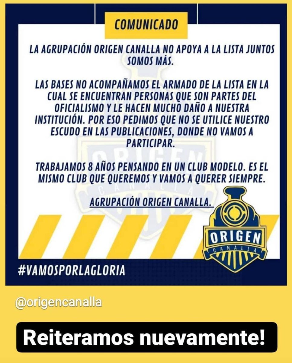 Origen Canalla (@origencanalla) on Twitter photo 