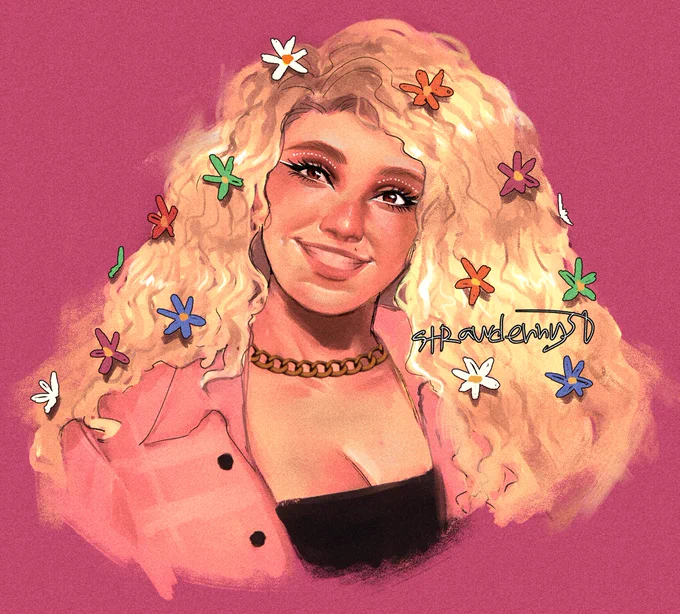 Art for one ru streamer's birthday 