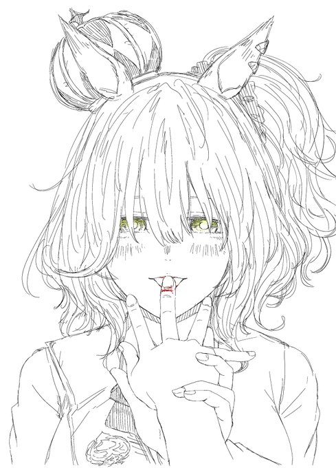 独占力ウマかじられピクチャ みんなも描こう 