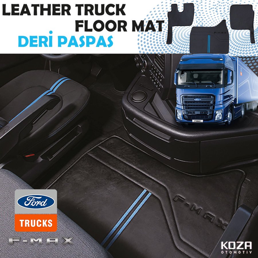 Deri paspas Ford Trucks F-MAX göz alıcı şıklığı Koza Otomotiv imzası ile tüm Ford Trucks TR bayilerinde.

Leather mat Ford Trucks F-MAX with its eye-catching elegance is at all Ford Trucks TR dealers with the signature of Koza Otomotiv.
#FMAX #fordtrucks #deripaspas #leathermat